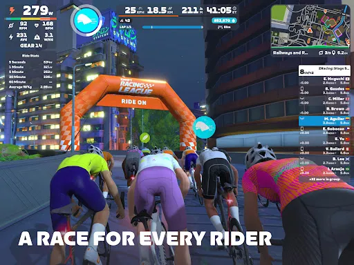 Скриншот 8 — Zwift: Indoor Cycling Fitness