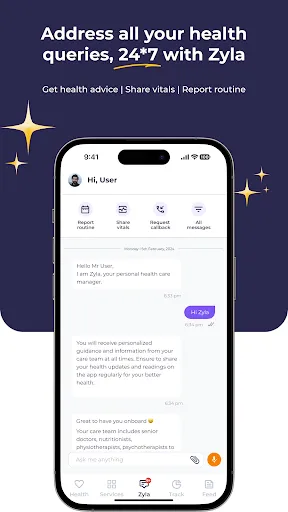 Скриншот 4 — Zyla: Your 24x7 health expert