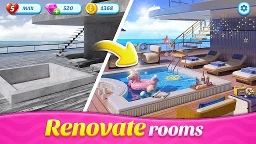 Скриншот 6 — Space Decor : Luxury Yacht