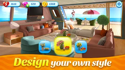 Скриншот 7 — Space Decor : Luxury Yacht