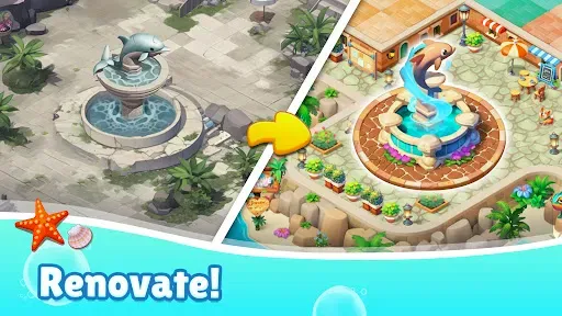 Скриншот 8 — Merge Miracle Town - Offline