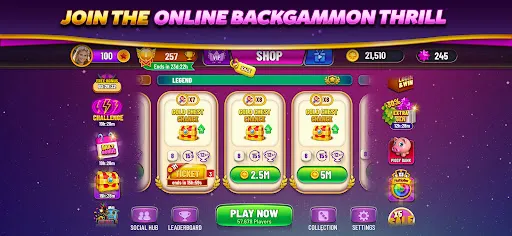 Скриншот 1 — Backgammon Plus - Board Game
