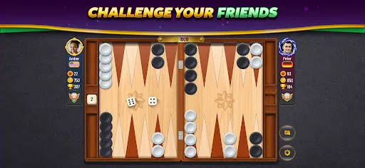 Скриншот 2 — Backgammon Plus - Board Game