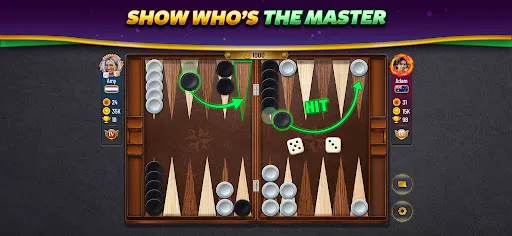 Скриншот 5 — Backgammon Plus - Board Game