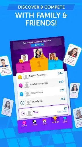 Скриншот 4 — Crosswords With Friends