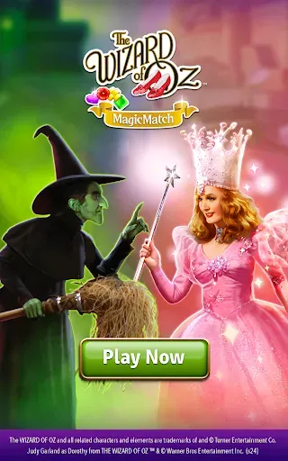 Скриншот 1 — The Wizard of Oz Magic Match 3
