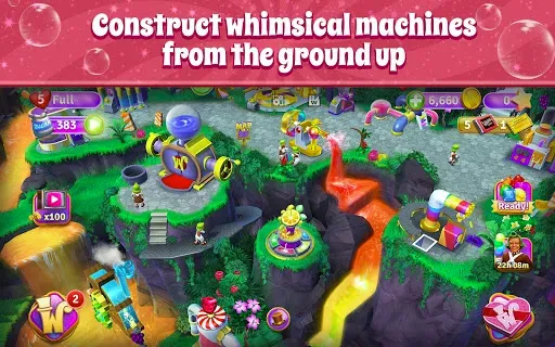 Скриншот 2 — Wonka's World of Candy Match 3