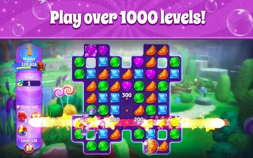 Скриншот 3 — Wonka's World of Candy Match 3