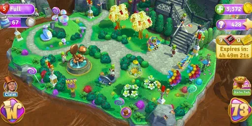 Скриншот 5 — Wonka's World of Candy Match 3