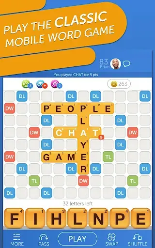 Скриншот 1 — Classic Words With Friends