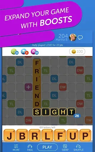 Скриншот 3 — Classic Words With Friends
