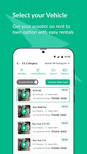 Скриншот 6 — Zypp-EVs for Rental & Delivery