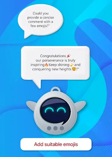 Скриншот 2 — Генератор комментариев AI