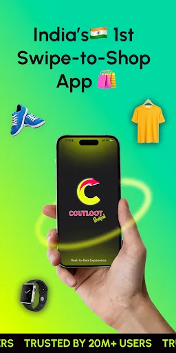 Скриншот 1 — CoutLoot Swipe: Shopping App