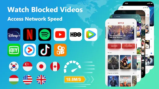 Скриншот 4 — Free VPN Super™-бесплатный ВПН