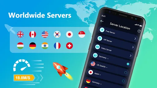 Скриншот 5 — Free VPN Super™-бесплатный ВПН