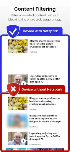 Скриншот 1 — Netspark Real-time filter
