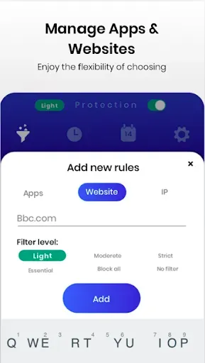 Скриншот 6 — Netspark Real-time filter