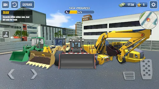 Скриншот 2 — Excavator City Builder