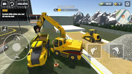 Скриншот 4 — Excavator City Builder