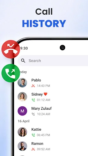 Скриншот 2 — Contacts: Phone Calls & Dialer