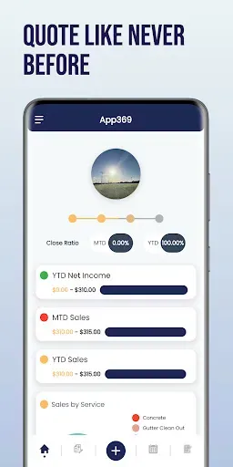 Скриншот 1 — QuoteIQ: Field Service CRM