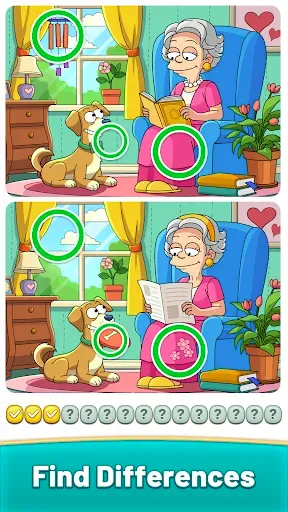 Скриншот 1 — Differences - Find Differences