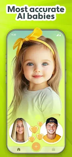 Скриншот 1 — Future Baby Generator, AI Baby