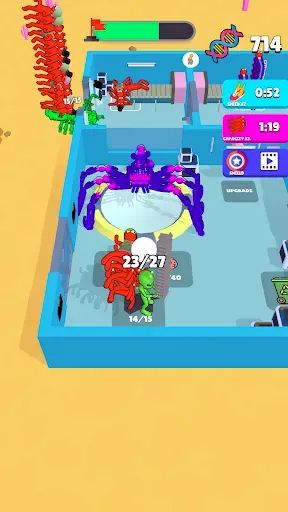 Скриншот 2 — Alien Raid: Monster evolution