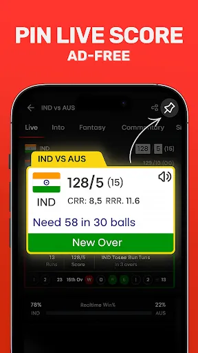 Скриншот 8 — CricRocket: Live Cricket Score