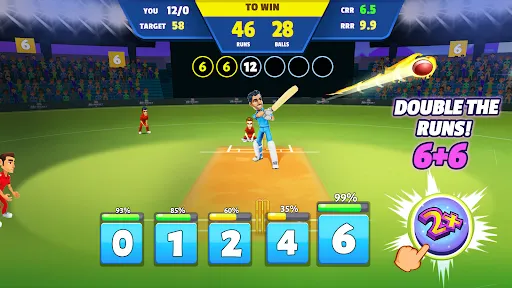Скриншот 1 — Hitwicket Cricket Game 2026