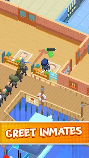 Скриншот 1 — Prison Boss 3D: Idle Police