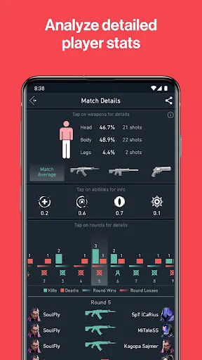 Скриншот 3 — Spike Stats - Valorant Tracker