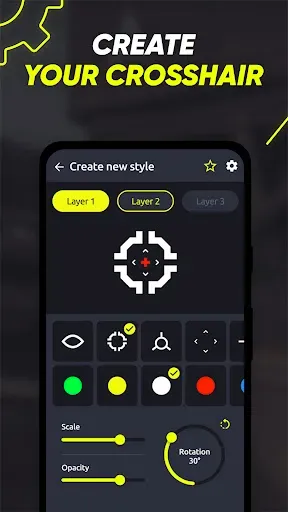 Скриншот 1 — Создать свой прицел для игр