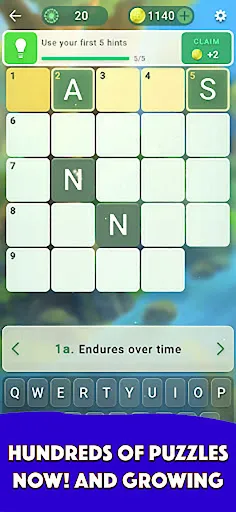 Скриншот 3 — Crossword World: Mini Puzzles