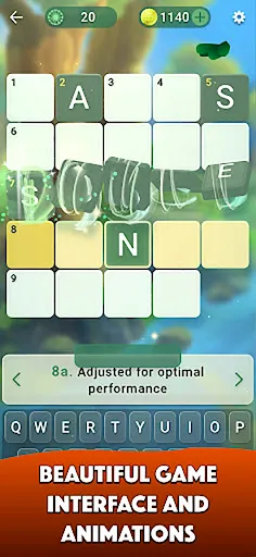 Скриншот 4 — Crossword World: Mini Puzzles