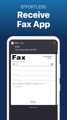 Скриншот 4 — iFax - Send & receive fax app