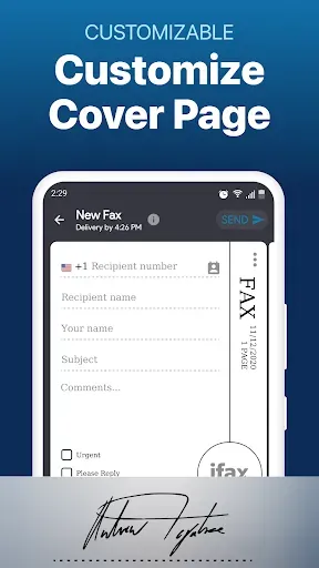 Скриншот 5 — iFax - Send & receive fax app