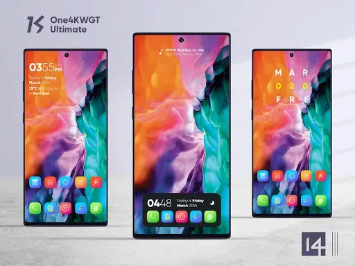 Скриншот 4 — One4KWGT Ultimate: KWGT widget