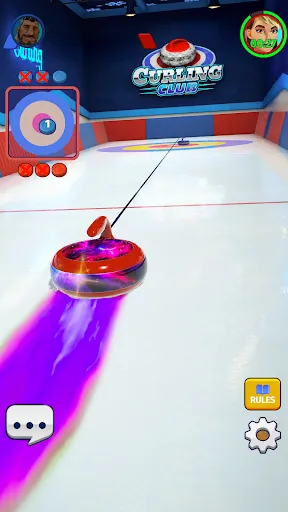 Скриншот 1 — Curling Club: PvP Multiplayer