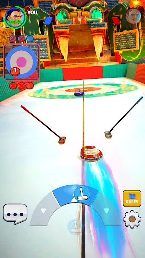 Скриншот 5 — Curling Club: PvP Multiplayer