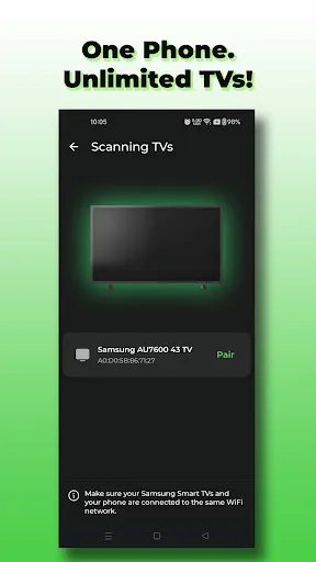 Скриншот 5 — Remote+ для Samsung TV