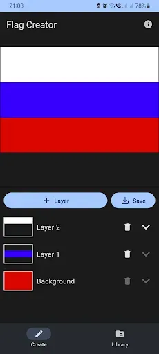 Скриншот 1 — Flag Creator