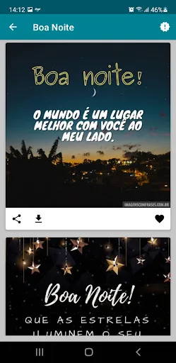 Скриншот 3 — Bom Dia, Boa Tarde, Boa Noite