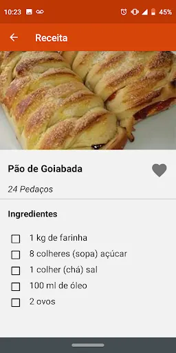 Скриншот 3 — Receitas Fáceis