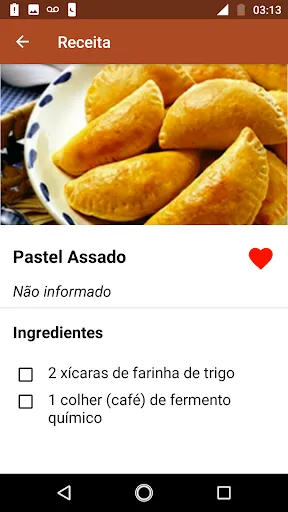 Скриншот 4 — Receitas de Salgados
