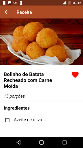 Скриншот 6 — Receitas de Salgados