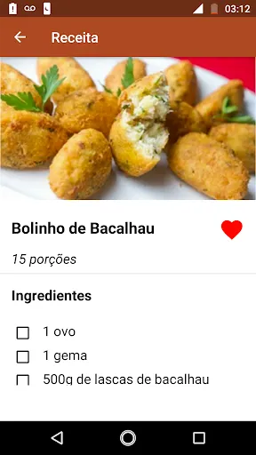 Скриншот 7 — Receitas de Salgados