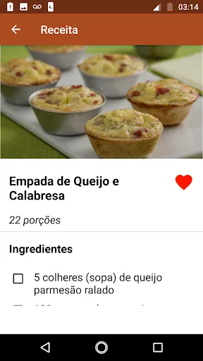 Скриншот 8 — Receitas de Salgados