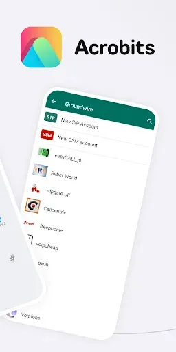 Скриншот 2 — Acrobits: VoIP SIP Softphone
